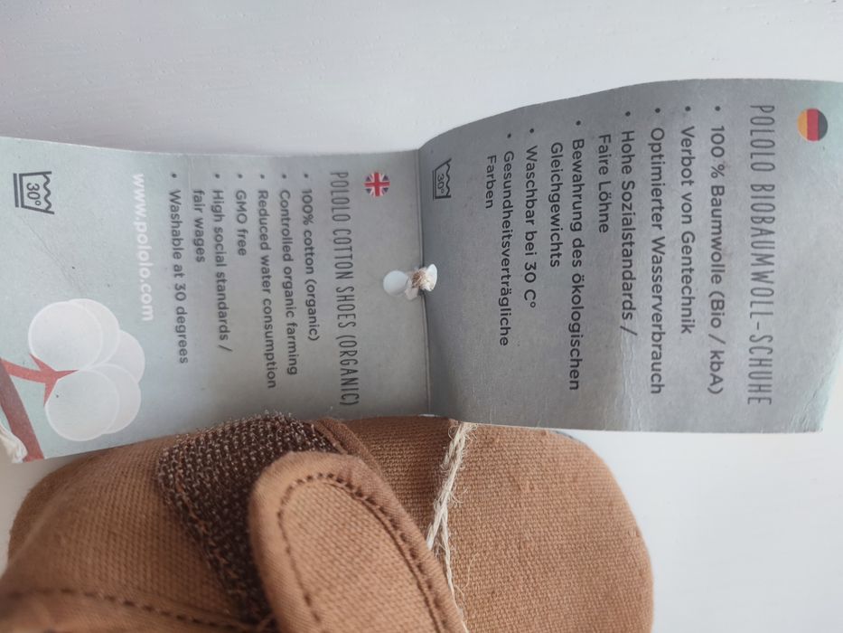 Sapatinhos barefoot Pololo prewalkers