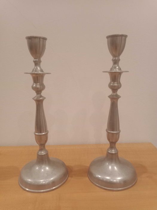 Castiçais em Estanho 95%