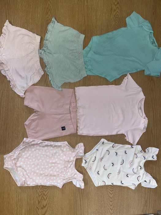 Бомпер zara,Піжама для дівчинки лосини hm,одяг для дівчинки,боді zara,купальник,плаття-сукня next шорти футболка