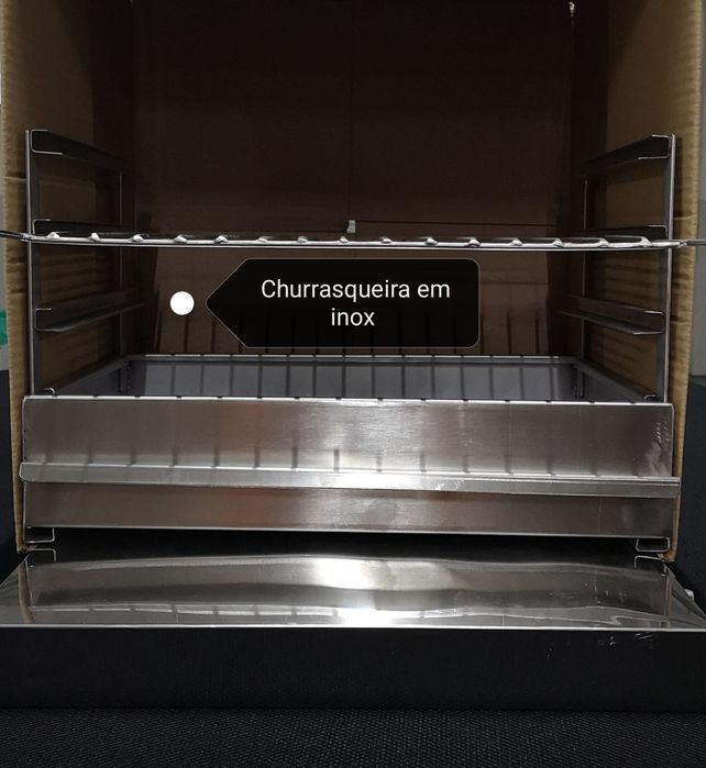 Churrasqueira inox 50cm