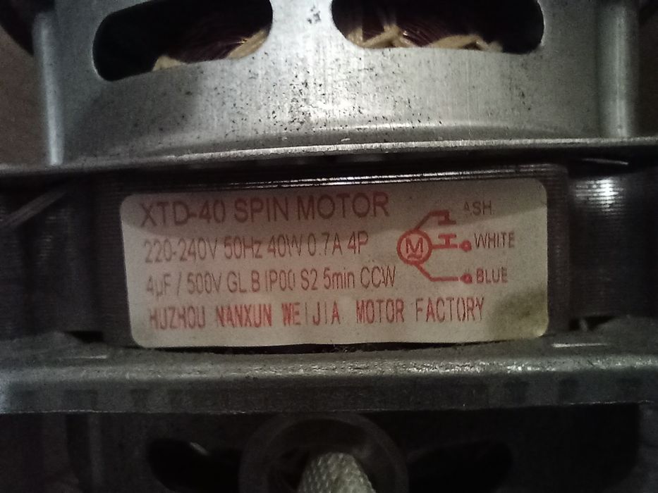 Silniki od pralko-wirowki