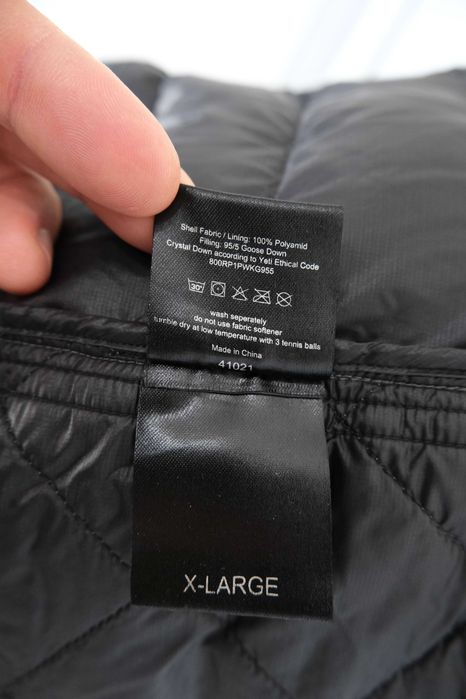 yeti puchowa pikowana męska kurtka r XL