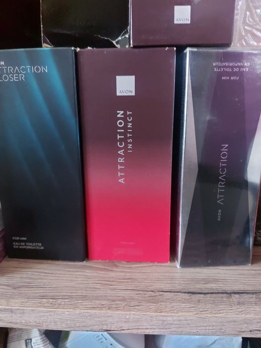 Zestaw attraction meski 3x75 ml avon
