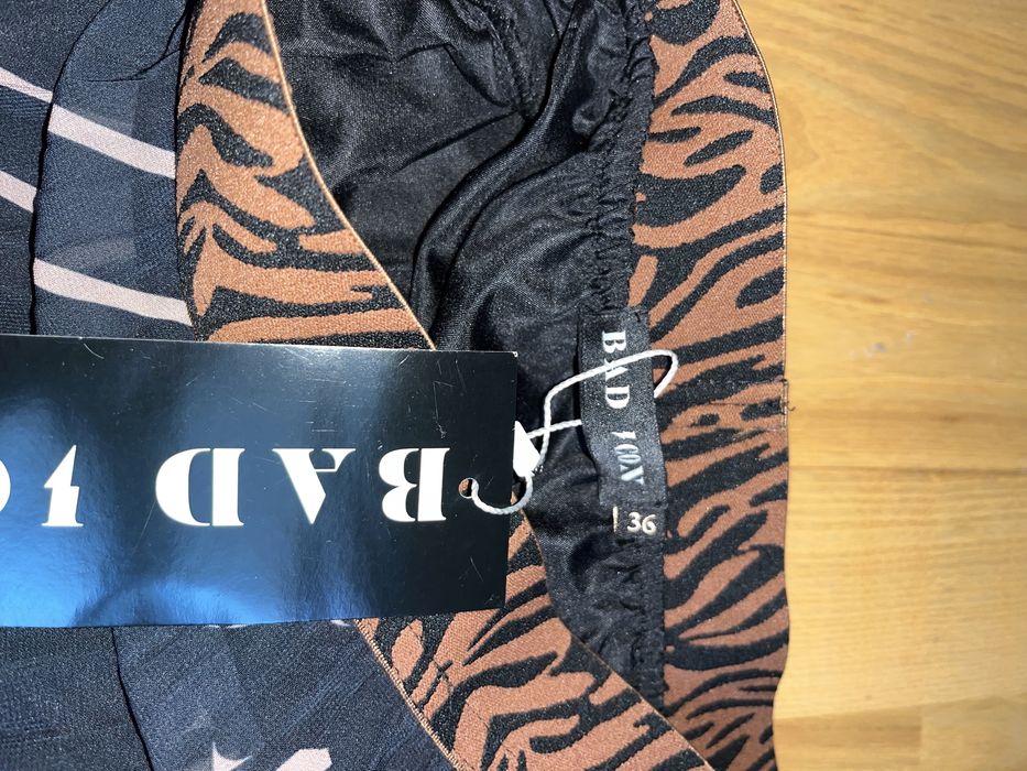 Spódnica Bad Icon S plisowana