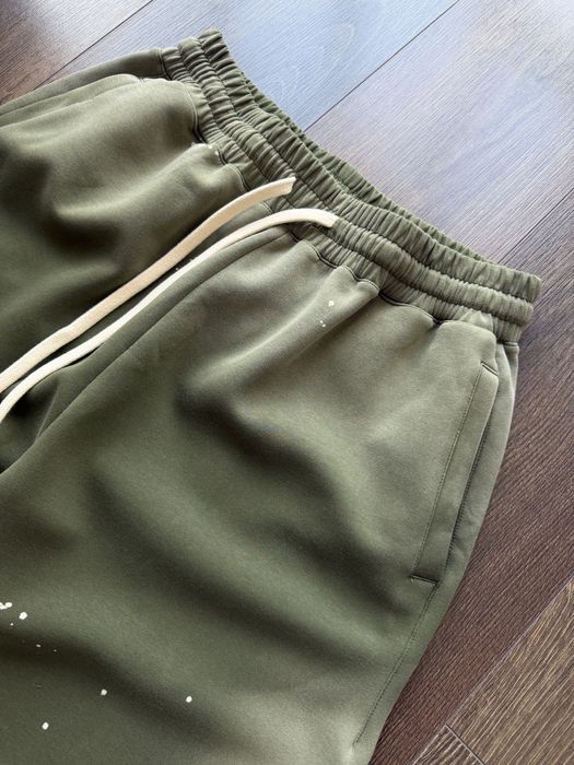Широкі Спортивні Шорти Jaded London Washed Зелені Хакі Sweatshorts Y2K SK8