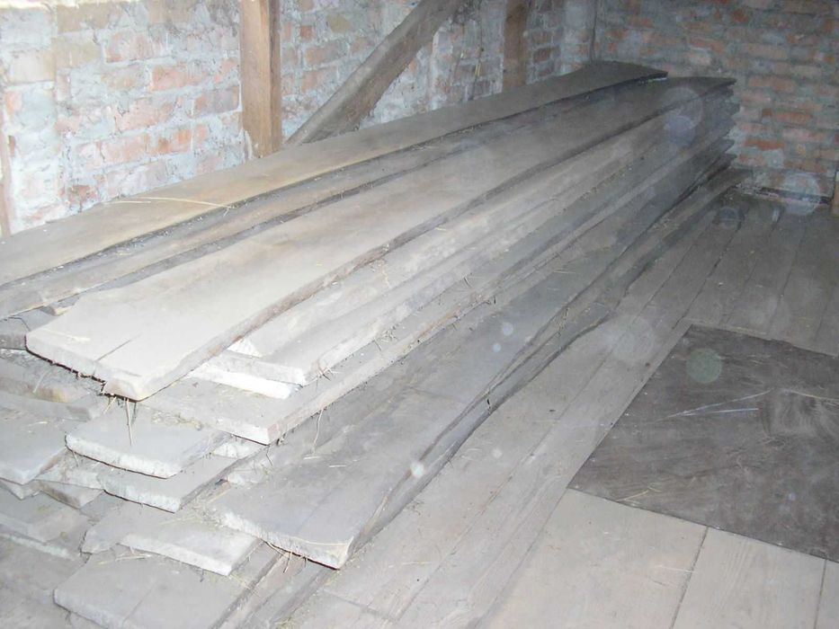 Сухі дубові дошки необрізні 25мм 1,2 куба