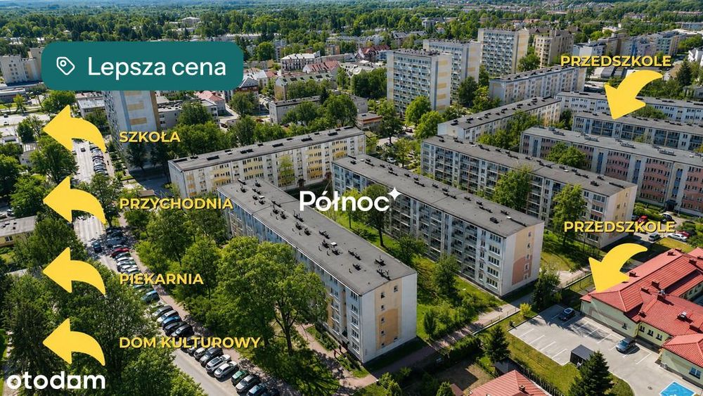 Puławy | Skłodowskiej, 2 pokoje, balkon, piwnica