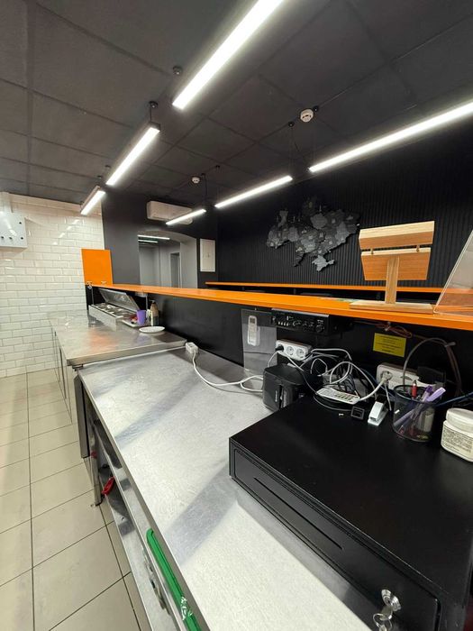 Терміново!Оренда готовий бізнес заклад харчування фасад,фасадне вікно