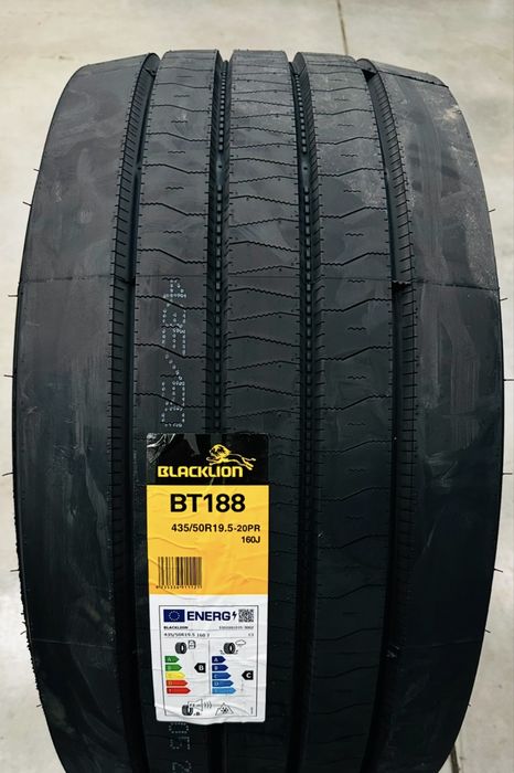 1260netto OPONA BLACKLION 435/50 R19.5 BT188 NACZEPA Mega Black Lion
