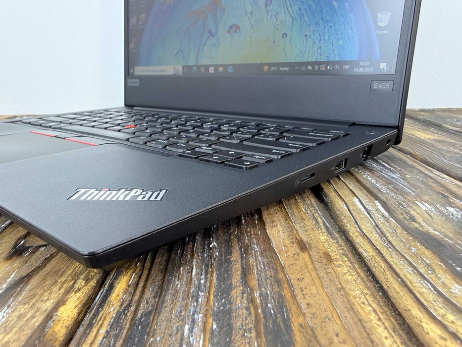 Ноутбук Для Роботи і Навчання Lenovo Thinkpad E495 /Ryzen 5 3500U/SSD 256 GB