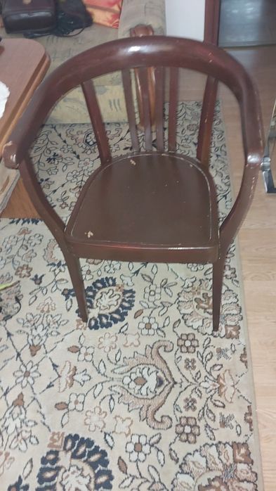 Krzesło typu kubełkowego. Okres miedzywojenny