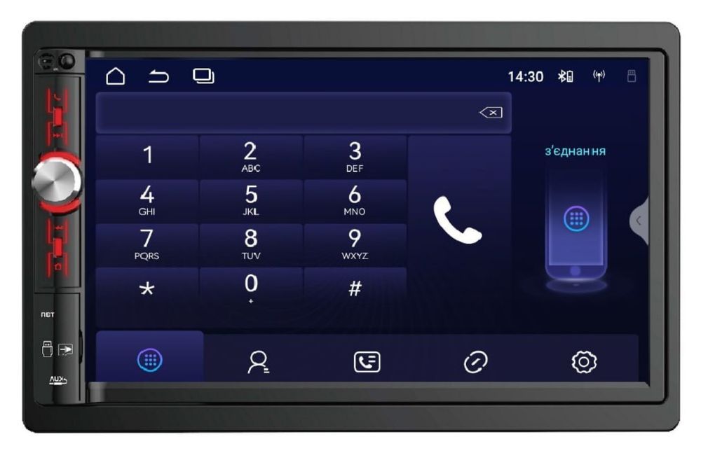 Магнітола 2-DIN Qline Dino-1505 Android 13 3/32