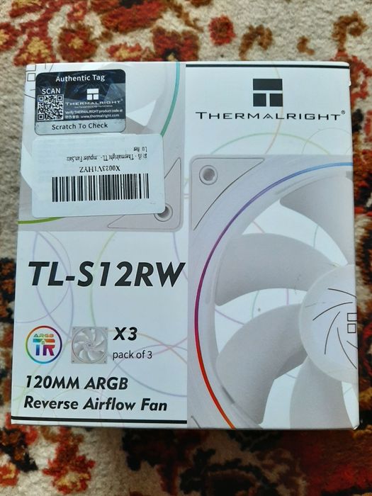 Вентилятор для процесора Thermalright TL-S12RW X3
