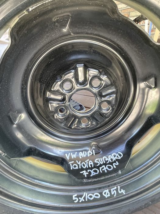 Компактне запасне колесо докатка T125/70 d16 96М 5х100 нове