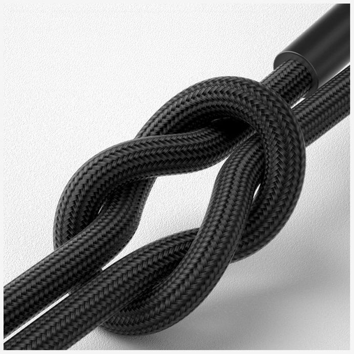 Kabel 3MK Hyper Cable N-SERIES USB-C do  USB-C 1m 20V/5A 100W czarny