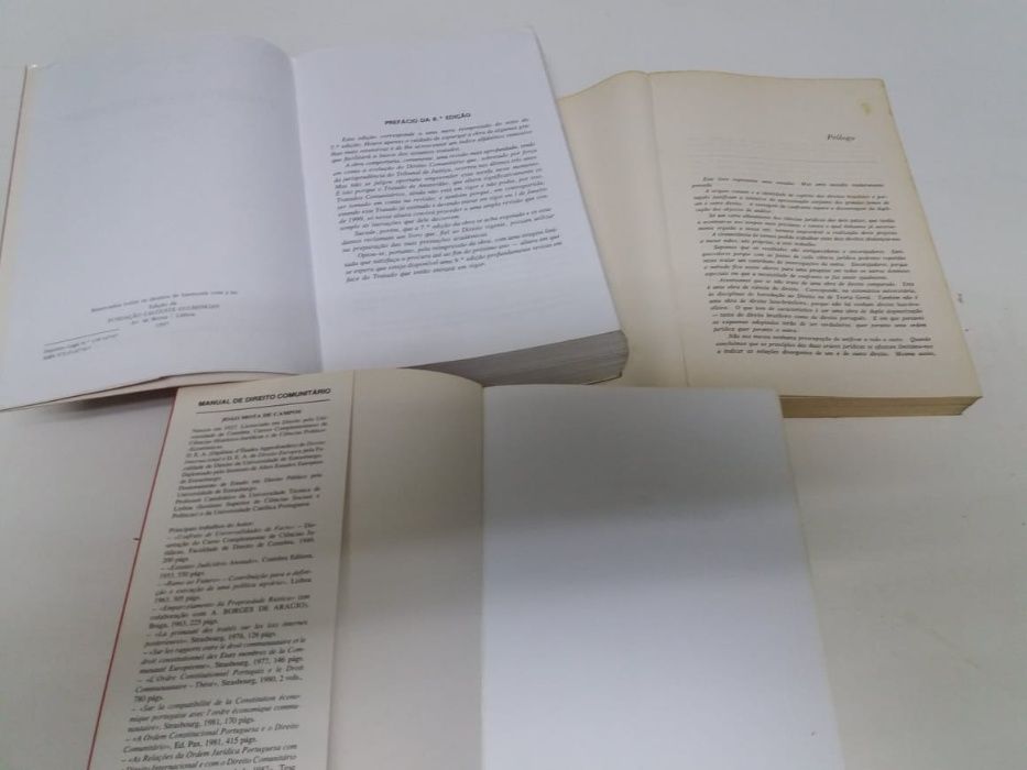 Manuais de Direito e Direito Comunitario