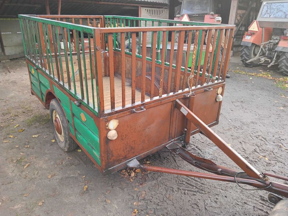 Przyczepa rolnicza SAM Rejestracja  OC