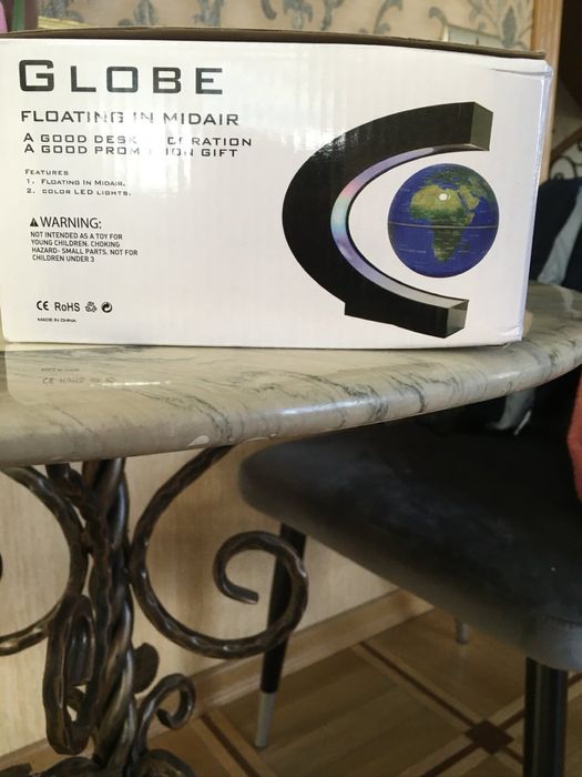 Нічник левітуючий глобус з підсвічуванням