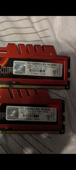Оперативна пам'ять G.Skill Ripjaws DDR3 4Gb