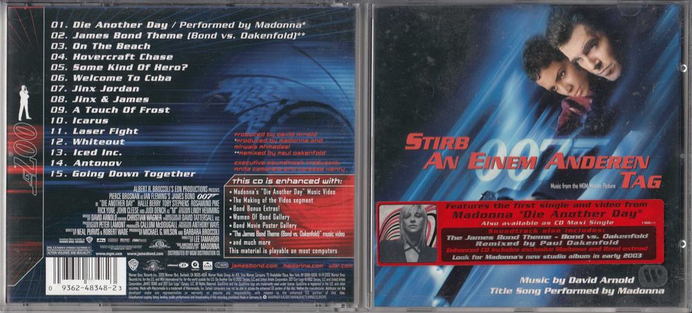 David Arnold - Die Another Day - [CD] [OST]