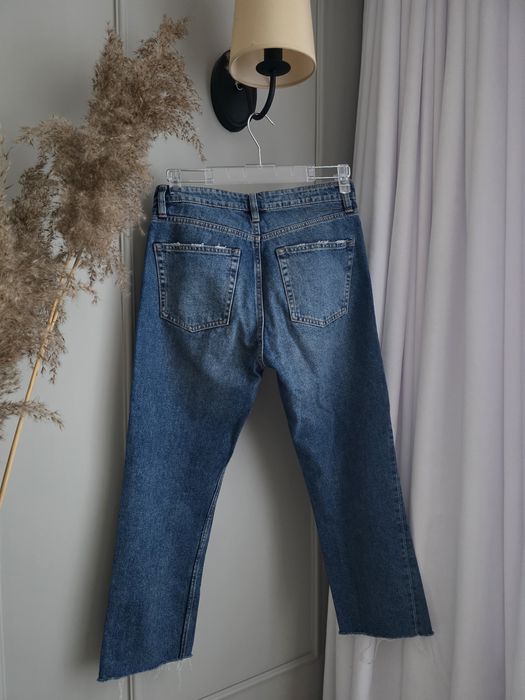 Jeansy Zara gruby materiał