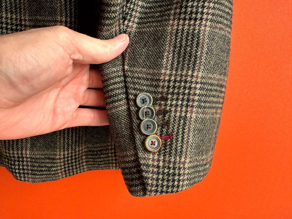 Massimo Dutti чоловічий вовняний шерстяний піджак Блейзер розмір M L