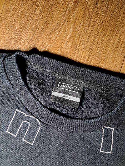 Кофта черная мужская с буквами Bershka Cropp Zara