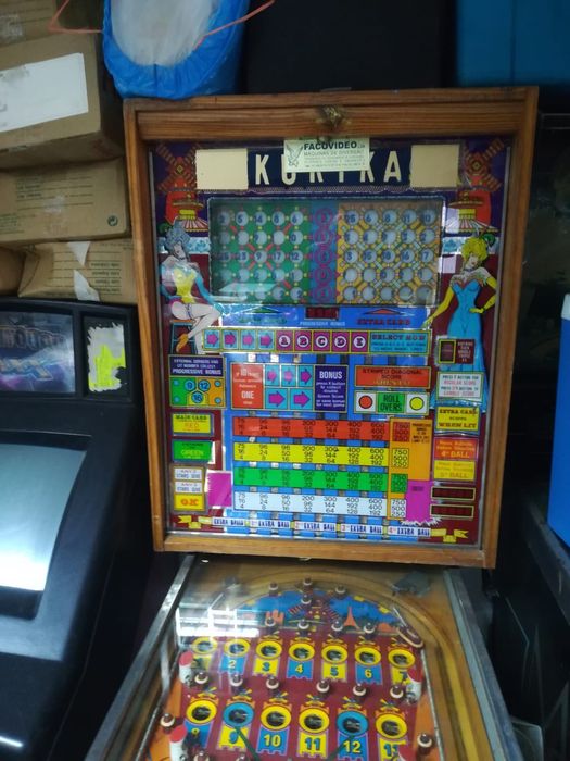 Bingo Pinball máquina jogo vintage anos 50