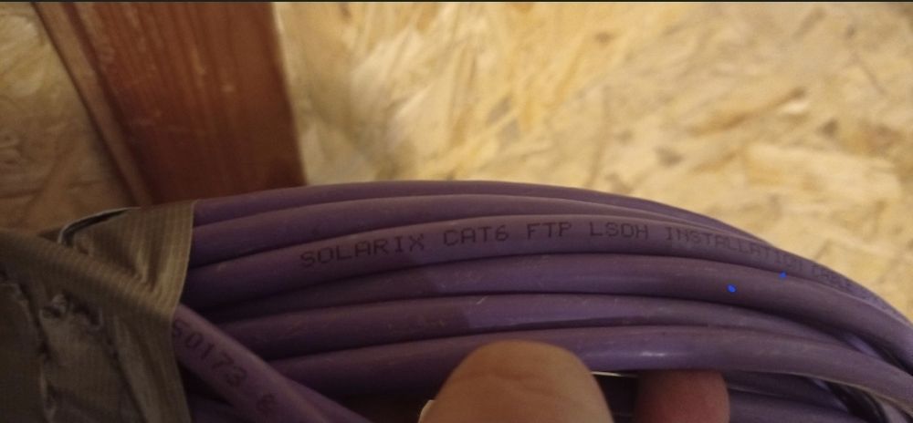 Przewód sieciowy Solarix CAT6 FTP LSOH 20m
