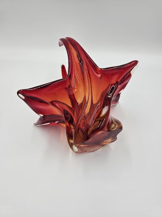 Koszyk Murano Czerwony