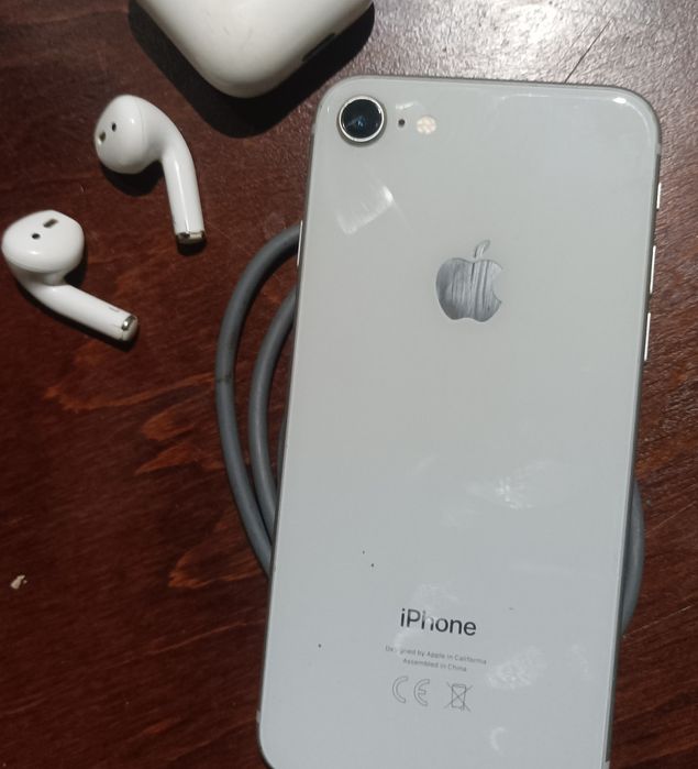 iPhone 7 biała perła oryginalny kabel i słuchawki tanio