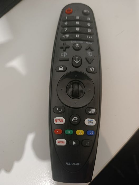 Pilot LG Smart sterowanie głosowe i kursor pokrętło