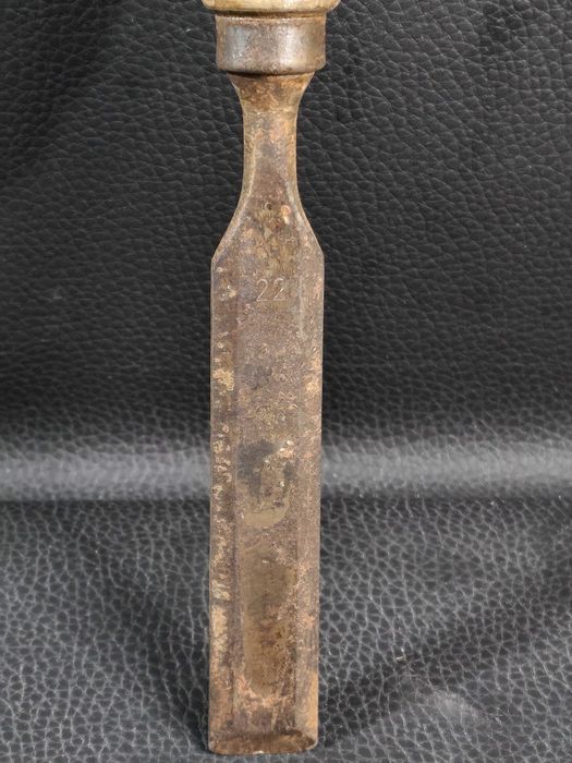Zabytkowe Dłuto Płaskie Kirschen (Two Cherries) 22 mm – Stal Premium