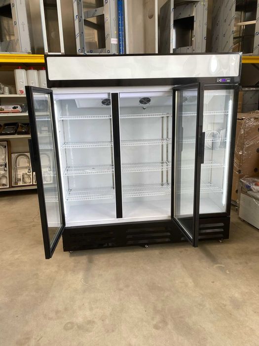 Mural/ Frigorífico Vertical 3 portas de Vidro - NOVO