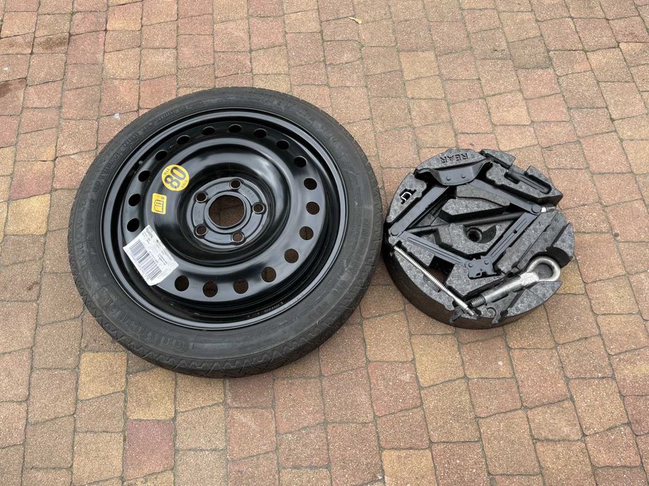 3809. Dojazdówka Insignia A 5x120 125/70/17 komplet zestaw lewarek