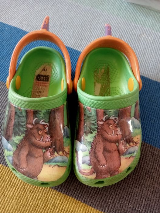 Buty a'la crocs gruffalo