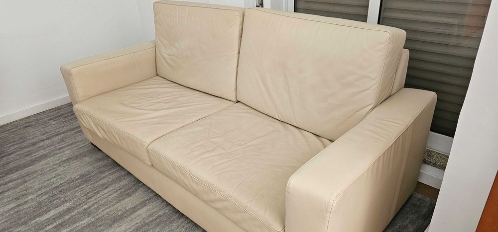 Sofa pele otimo estado