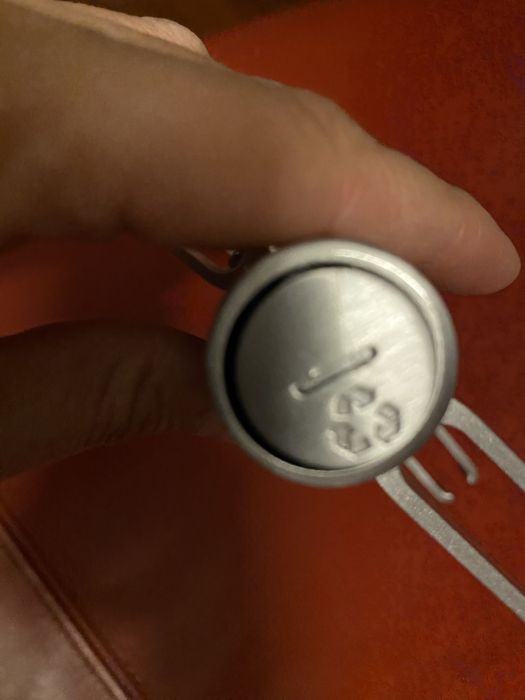 Cabide porta-gravatas aço escovado