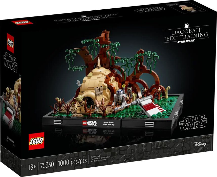 Lego Star Wars Dioramas 75329 e 75330 e 75339 desde