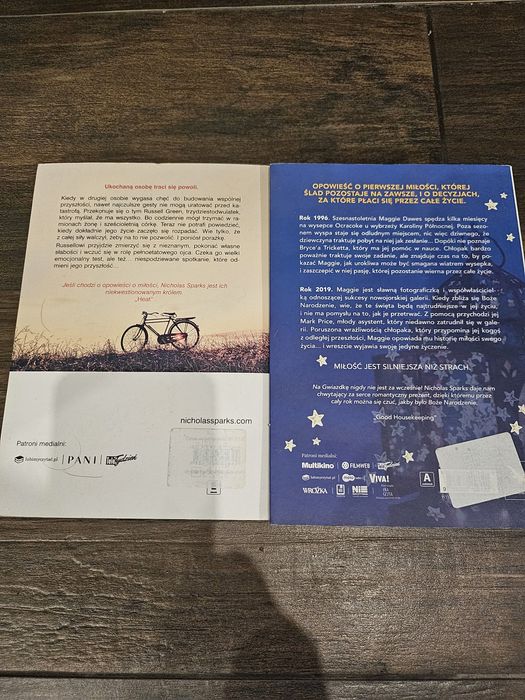 N. Sparks Jedno życzenie We dwoje 2 ksiażki