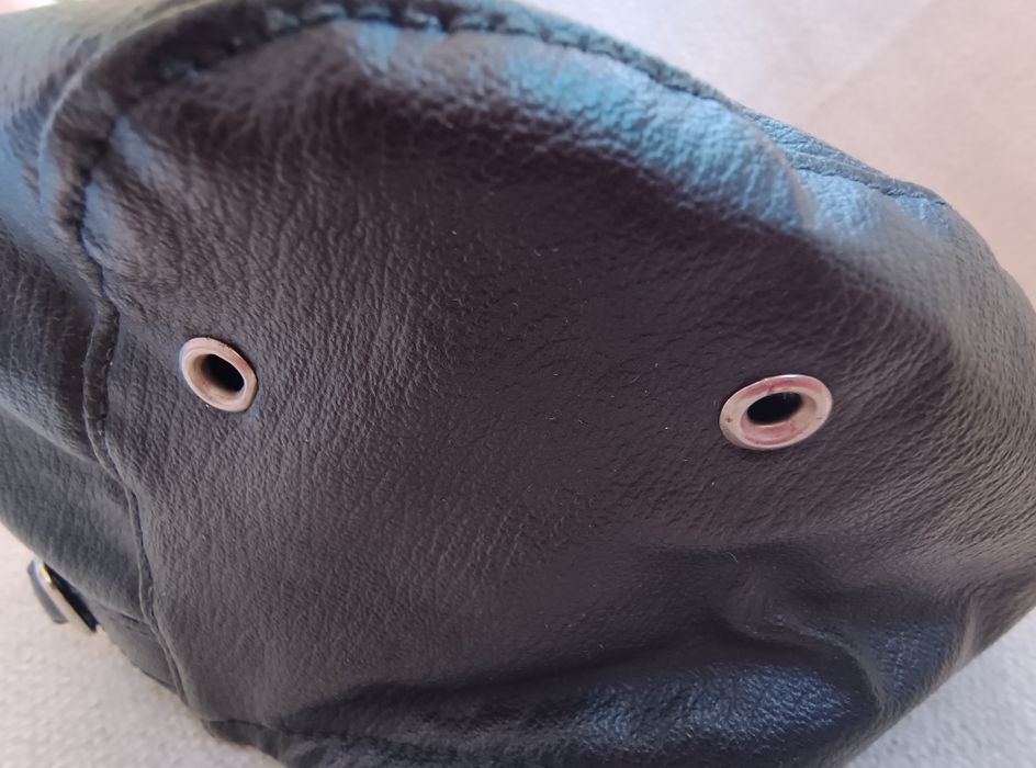 Кепка, фуражка кожаная, 55-56 см