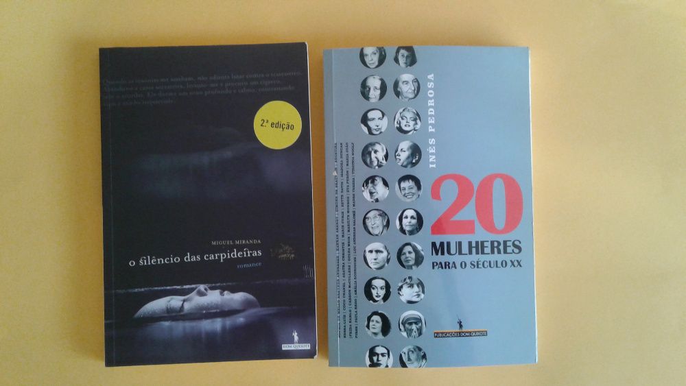 Varios livros: de Inês Pedrosa, Helena Marques, Bernardo Carvalho, etc