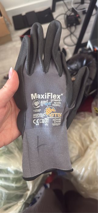 Maxiflex ultimate rękawiczki BHP 42-874 rozmiar 7S, 8M, 9L, 10XL 11XXL