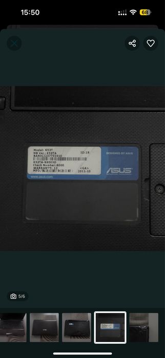 Продам ПК, 2 ноутбука.  AMD Ryzen 3 2200g, 8 GB ОЗУ, Ноутбук ASUS K53T, ноутбук, LENOVO B50-30