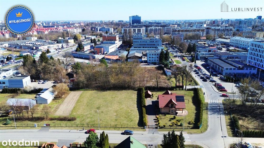 Działka pod zabudowę wielorodzinną z PNB - Lublin