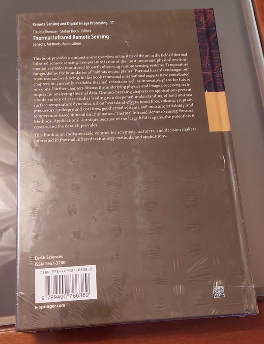 Livro Thermal Infrared Remote Sensing (Novo)