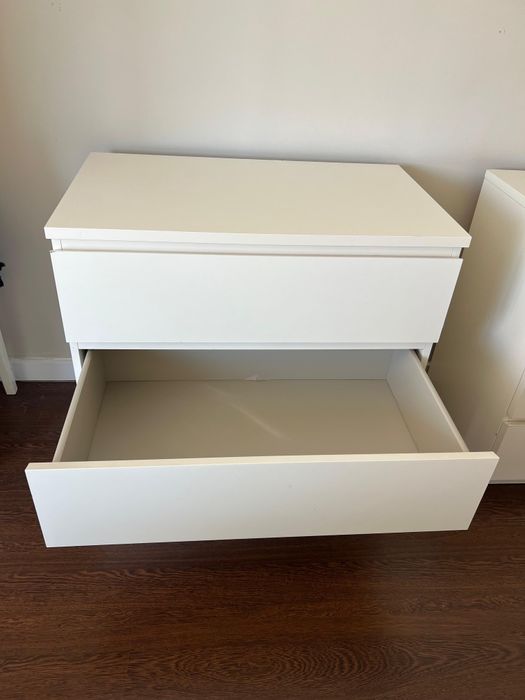 Cómoda Malm ikea branco