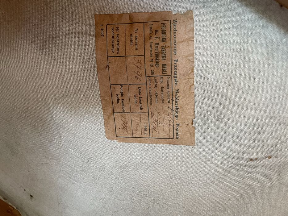 Kultowy fotel PRL ,komfortowy