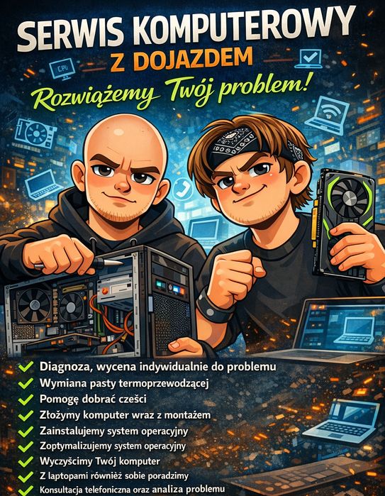 Mobilny serwis komputerowy