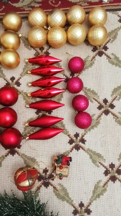Conjunto decorações de Natal